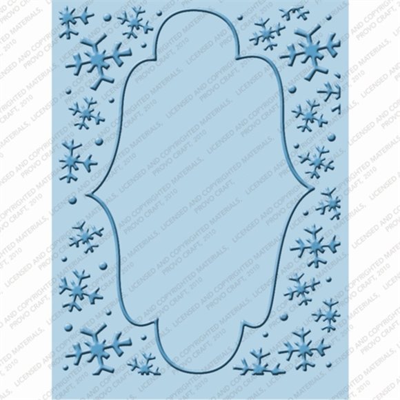 Cuttlebug 4-pc embossing folders - WINTER FROLIC - Picture 7 of 8